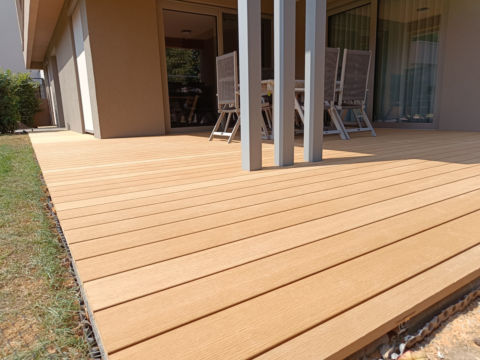 WPC terasa – realizácia