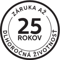 Záruka 25 rokov